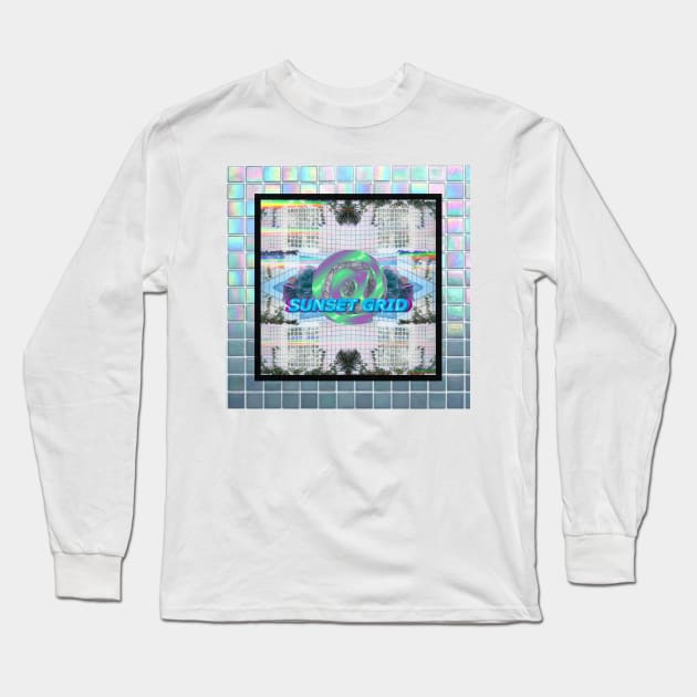 Tiles Long Sleeve T-Shirt by bluescreen